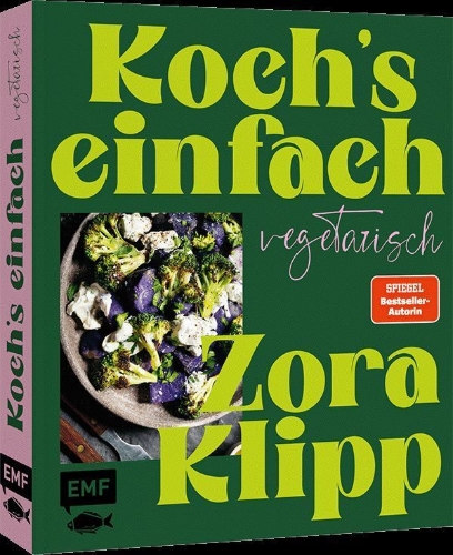 Buchcover und Innenansicht für das Buch: Koch's einfach - Vegetarisch