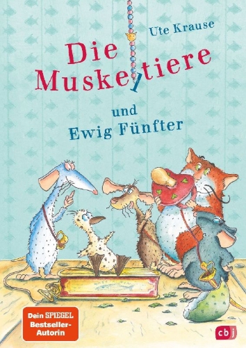 Buchcover und Innenansicht für das Buch: Die Muskeltiere und Ewig Fünfter