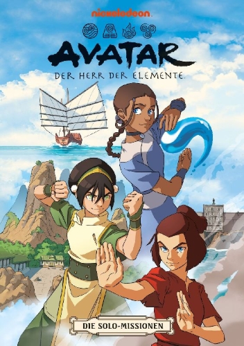Buchcover und Innenansicht für das Buch: Avatar - Der Herr der Elemente - Softcover Sammelband 7