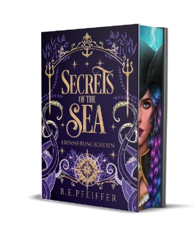Buchcover und Innenansicht für das Buch: Secrets of the Sea - Erinnerungsdiebin