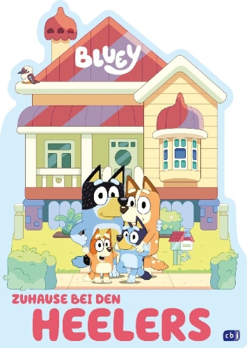 Buchcover und Innenansicht für das Buch: BLUEY - At Home with the Heelers