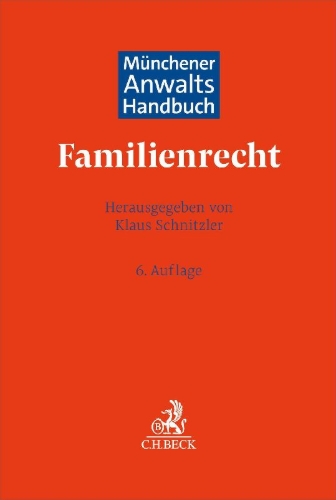 Buchcover und Innenansicht für das Buch: Münchener Anwaltshandbuch Familienrecht