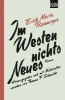 Buchcover und Innenansicht für das Buch: Im Westen nichts Neues