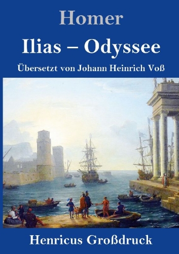 Buchcover und Innenansicht für das Buch: Ilias / Odyssee (Großdruck)