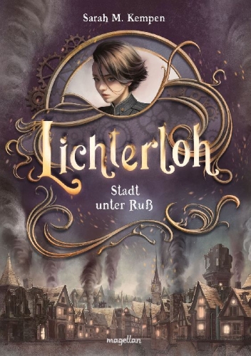 Buchcover und Innenansicht für das Buch: Lichterloh - Stadt unter Ruß