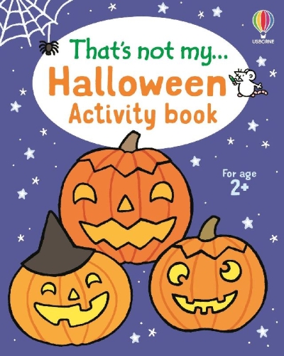 Buchcover und Innenansicht für das Buch: That's not my... Halloween Activity Book