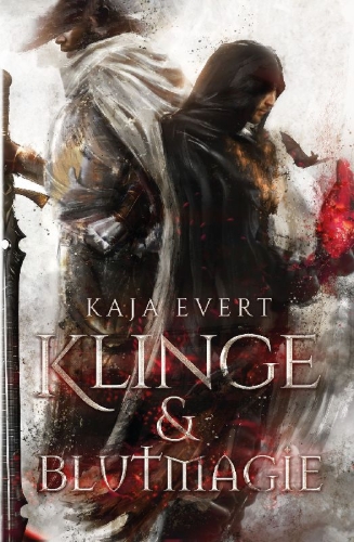 Buchcover und Innenansicht für das Buch: Klinge & Blutmagie