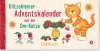 Buchcover und Innenansicht für das Buch: Klitzekleiner Adventskalender mit der Om-Katze