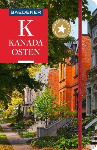Buchcover und Innenansicht für das Buch: Baedeker Reiseführer Kanada Osten