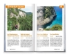 Buchcover und Innenansicht für das Buch: KOMPASS Wanderführer Korfu mit Paxos und den Diapontischen Inseln, 40 Touren mit Extra-Tourenkarte