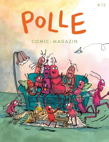 Buchcover und Innenansicht für das Buch: POLLE #12: Kindercomic-Magazin