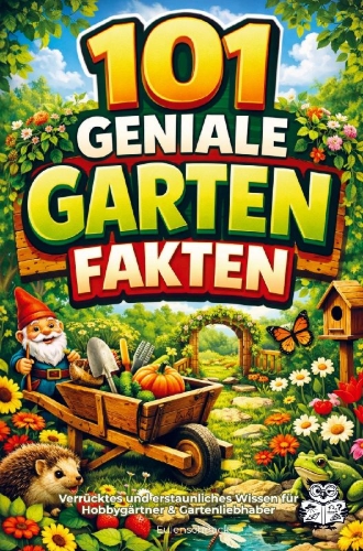 Buchcover und Innenansicht für das Buch: 101 geniale Garten Fakten