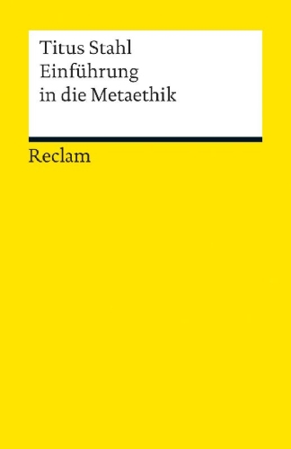 Buchcover und Innenansicht für das Buch: Einführung in die Metaethik