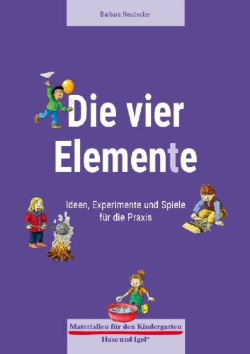 Buchcover und Innenansicht für das Buch: Die vier Elemente