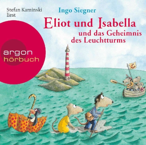 Buchcover und Innenansicht für das Buch: Eliot und Isabella und das Geheimnis des Leuchtturms