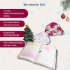 Buchcover und Innenansicht für das Buch: O Rätselbaum! - 3D-Adventskalender zum Aufstellen und Aufklappen
