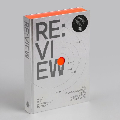 Buchcover und Innenansicht für das Buch: REVIEW - Wozu die Menschheit retten?