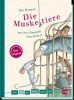 Buchcover und Innenansicht für das Buch: Erst ich ein Stück, dann du - Die Muskeltiere und der fliegende Herr Robert