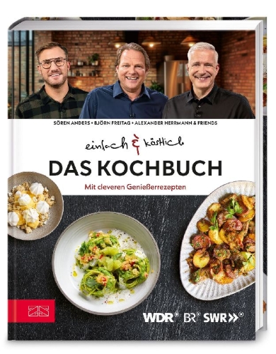 Buchcover und Innenansicht für das Buch: Einfach & köstlich - Das Kochbuch