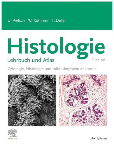 Buchcover und Innenansicht für das Buch: Histologie - Lehrbuch und Atlas