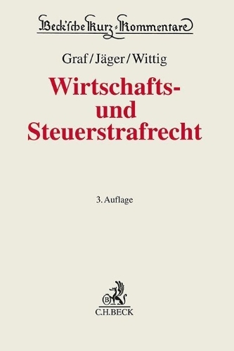 Buchcover und Innenansicht für das Buch: Wirtschafts- und Steuerstrafrecht
