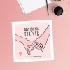 Buchcover und Innenansicht für das Buch: Best Friends Forever - das Erinnerungsalbum für die beste Freundin zum Ausfüllen | Freundebuch für Mädchen und Erwachsene | Erinnerungsbuch beste Freundin | Beste Freundin Geburtstagsgeschenk