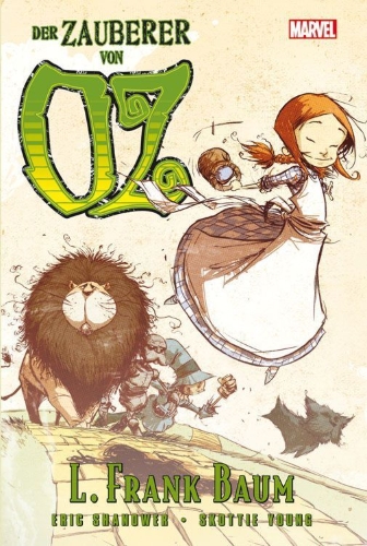 Buchcover und Innenansicht für das Buch: Der Zauberer von Oz 01