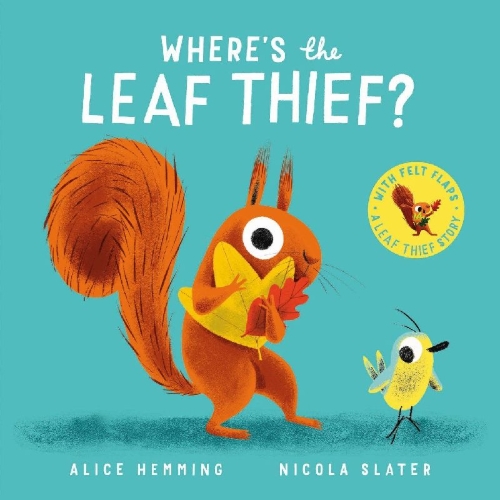 Buchcover und Innenansicht für das Buch: Where's the Leaf Thief?