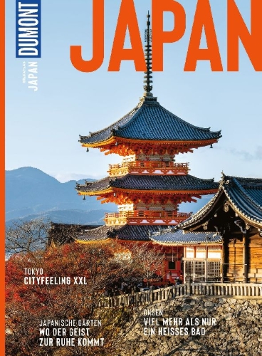 Buchcover und Innenansicht für das Buch: DUMONT Bildatlas Japan