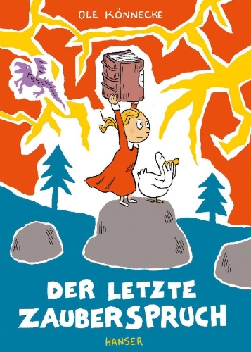 Buchcover und Innenansicht für das Buch: Der letzte Zauberspruch