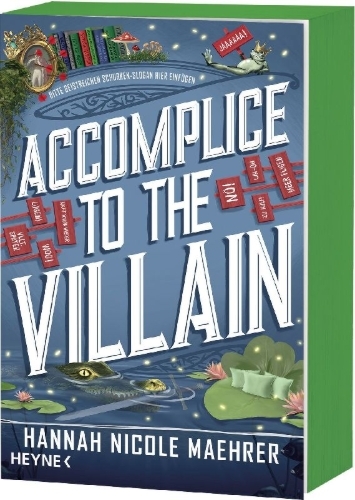 Buchcover und Innenansicht für das Buch: Accomplice to the Villain