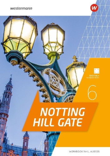 Buchcover und Innenansicht für das Buch: Notting Hill Gate 6. Workbook mit Audio-Download