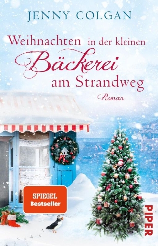 Buchcover und Innenansicht für das Buch: Christmas at the Little Beach Street Bakery