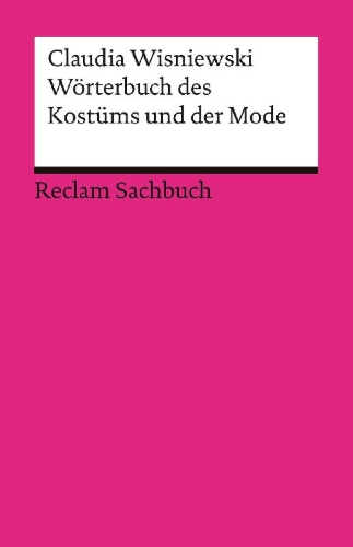 Buchcover und Innenansicht für das Buch: Wörterbuch des Kostüms und der Mode