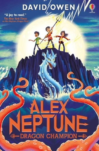 Buchcover und Innenansicht für das Buch: Alex Neptune, Dragon Champion