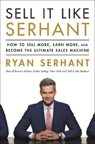 Buchcover und Innenansicht für das Buch: Sell It Like Serhant