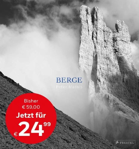 Buchcover und Innenansicht für das Buch: Peter Mathis Berge