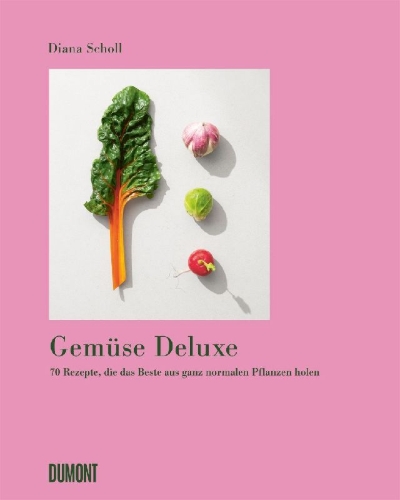 Buchcover und Innenansicht für das Buch: Gemüse Deluxe