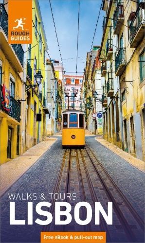 Buchcover und Innenansicht für das Buch: Rough Guides Walks and Tours Lisbon: Travel Guide with eBook
