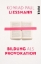 Buchcover und Innenansicht für das Buch: Bildung als Provokation