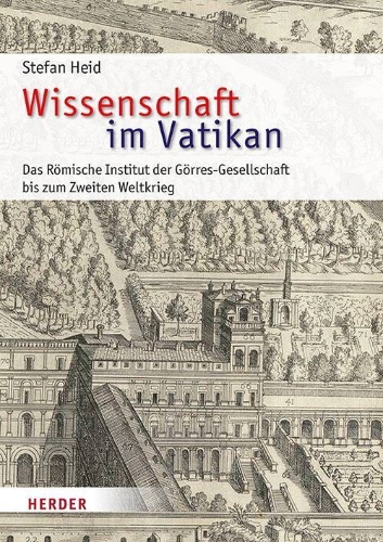 Buchcover und Innenansicht für das Buch: Wissenschaft im Vatikan