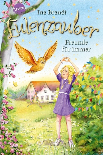 Buchcover und Innenansicht für das Buch: Eulenzauber (18). Freunde für immer