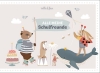 Buchcover und Innenansicht für das Buch: Alle meine Schulfreunde