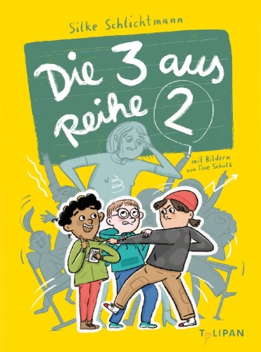 Buchcover und Innenansicht für das Buch: Die drei aus Reihe zwei