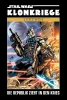 Buchcover und Innenansicht für das Buch: Star Wars Comics: Klonkriege Deluxe