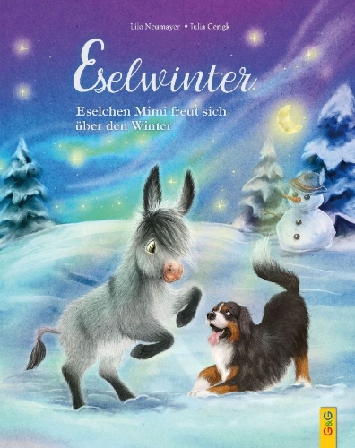 Buchcover und Innenansicht für das Buch: Eselwinter