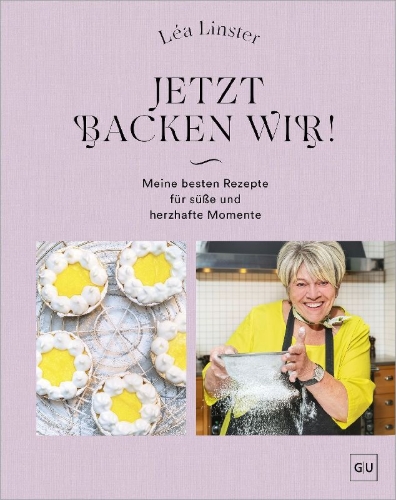 Buchcover und Innenansicht für das Buch: Jetzt backen wir!