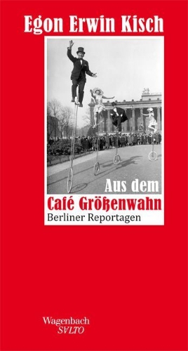 Buchcover und Innenansicht für das Buch: Aus dem Café Größenwahn