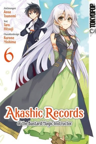 Buchcover und Innenansicht für das Buch: Akashic Records of the Bastard Magic Instructor 06