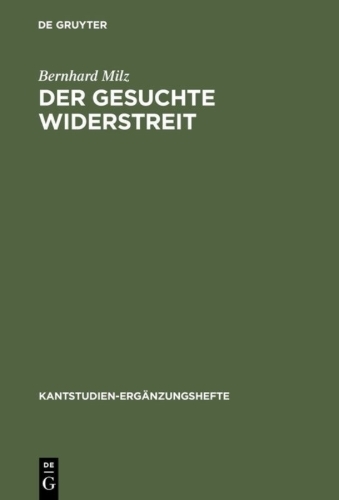 Buchcover und Innenansicht für das Buch: Der gesuchte Widerstreit